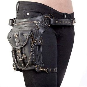 Cosplay Steampunk Waist Satchel